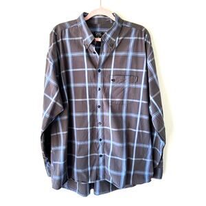 Camel Active Mens Plaid Button Down Shirt Size XL Grunge Skater Y2K Gorpcore